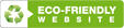 eco friendly website stamp