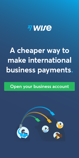 wise business payments long sidebar ad